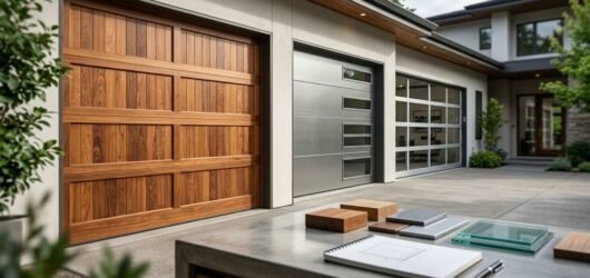 Custom Garage Doors Wendell: Wood, Steel, Aluminum, or Glass?